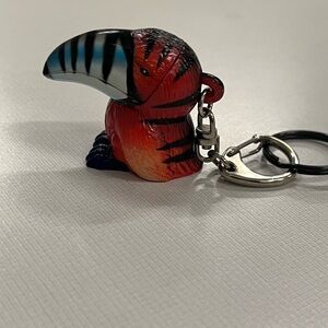 Tropical Toucan Keychain